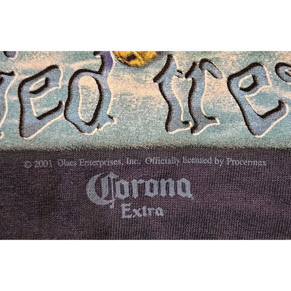 Vtg Corona Extra Shirt “Buried Treasure” Mermaid Underwater T-Shirt 2XL ODM 2001 - Picture 9 of 9